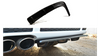 REAR SPLITTER AUDI RS4 B5 (with a vertical bar) Gloss Black