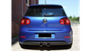 REAR VALANCE VW GOLF V R32 with 2 exhaust holes (for R32 exhaust)