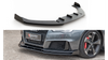 Racing Durability Front Splitter + Flaps Audi RS3 8V Sportback Black + Gloss Flaps