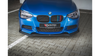 Racing Durability Front Splitter + Flaps BMW M135i F20 Black + Gloss Flaps