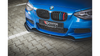 Racing Durability Front Splitter + Flaps BMW M135i F20 Black + Gloss Flaps