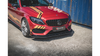 Racing Durability Front Splitter + Flaps Mercedes - AMG C43 Coupe C205 Black + Gloss Flaps