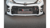 Racing Durability Front Splitter + Flaps Toyota GR Yaris Mk4 Black + Gloss Flaps