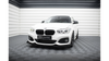 Racing Durability Front Splitter V.3 + Flaps for BMW 1 F20 M-Pack Facelift / M140i Black + Gloss Flaps