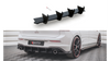 Racing Durability Rear Diffuser V.1 Volkswagen Golf 8 GTI Black-Red