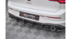 Racing Durability Rear Diffuser V.1 Volkswagen Golf 8 GTI Black-Red