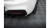 Racing Durability Rear Side Splitters V.2 for BMW 1 F20 M-Pack M140i Black