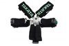 Racing seat belts 6p 3" Black Takata Replica harness