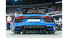 Rear Diffuser Audi R8 MK.2 ABS