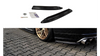 Rear Side Splitters Audi S8 D4 FL Gloss Black