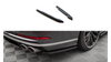 Rear Side Splitters Audi S8 D5 Gloss Black