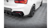 Rear Side Splitters BMW 1 M-Pack / M140i F20 Facelift