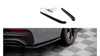 Rear Side Splitters BMW 5 G30 Facelift M-Pack Gloss Black