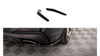 Rear Side Splitters BMW X3 M40i / M40d G01 Gloss Black