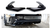 Rear Side Splitters Mercedes-AMG C 43 W205 Gloss Black