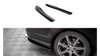 Rear Side Splitters Mercedes-Benz C Coupe / Sedan / Estate AMG-Line C204 / W204 Facelift / S204 Facelift Gloss Black