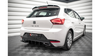 Rear Side Splitters Seat Ibiza FR Mk5 Gloss Black