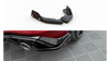 Rear Side Splitters V.2 + Flaps Volkswagen Golf GTI / GTE Mk8 Gloss Black
