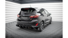 Rear Side Splitters V.4 + Flaps Ford Fiesta ST Mk8 Gloss Black