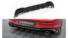 Rear Valance + Exhaust Ends Imitation Volkswagen Golf GTE Mk8 Gloss Black \ Chrome