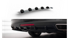 Rear Valance Mercedes-Benz CLS C218 Gloss Black