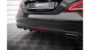 Rear Valance Mercedes-Benz CLS C218 Gloss Black