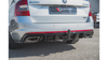 Rear Valance V.2 Skoda Octavia RS Mk3 / Mk3 FL Hatchback / Estate Gloss Black \ Diesel