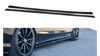 SIDE SKIRTS DIFFUSERS MERCEDES-BENZ S-CLASS AMG-LINE W222 Gloss Black