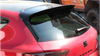 SPOILER EXTENSION Seat Leon Mk3 Cupra Facelift Gloss Black