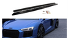 Side Skirts Diffusers Audi R8 Mk.2 Gloss Black