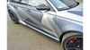 Side Skirts Diffusers Audi RS6 C7 / C7 FL Gloss Black