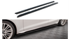 Side Skirts Diffusers Audi S4 / A4 S-Line / A4 Competiton B9 Gloss Black