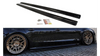 Side Skirts Diffusers Audi S8 D4 FL Gloss Black