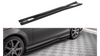 Side Skirts Diffusers Mercedes-Benz C Coupe / Sedan / Estate AMG-Line C204 / W204 Facelift / S204 Facelift Gloss Black