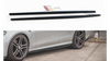 Side Skirts Diffusers Mercedes-Benz E63 AMG Estate/Sedan S213/W213 Gloss Black