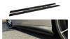 Side Skirts Diffusers Mercedes C219 Gloss Black