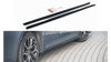 Side Skirts Diffusers Toyota Corolla XII Sedan Gloss Black