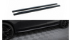 Side Skirts Diffusers V.1 Audi S4 / A4 / A4 S-Line B8 / B8 FL Gloss Black