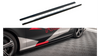 Side Skirts Diffusers V.1 Audi S8 D4 Gloss Black