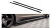 Side Skirts Diffusers V.1 Audi e-Tron GT / RS GT Mk1 Gloss Black