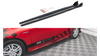 Side Skirts Diffusers V.1 + Flaps Toyota Corolla GR Sport Hatchback XII Gloss Black