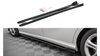 Side Skirts Diffusers V.1 Mercedes-Benz A W176 Gloss Black
