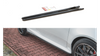 Side Skirts Diffusers V.1 Toyota GR Yaris Mk4 Gloss Black