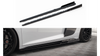 Side Skirts Diffusers V.2+ Flaps Audi R8 Mk2 Facelift Gloss Black