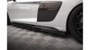 Side Skirts Diffusers V.2+ Flaps Audi R8 Mk2 Facelift Gloss Black