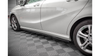 Side Skirts Diffusers V.2 Mercedes-Benz A W176 Gloss Black