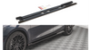 Side Skirts Diffusers V.2 Seat Leon FR Mk4 / Cupra Leon Gloss Black