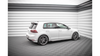 Side Skirts Diffusers V.2 Volkswagen Golf R Mk7 Gloss Black