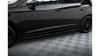 Side Skirts Diffusers V.4 Seat Leon Cupra / FR Mk3 FL Gloss Black