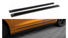 Side skirts Diffusers V.1 Audi Q8 S-line / SQ8 Mk1 Gloss Black